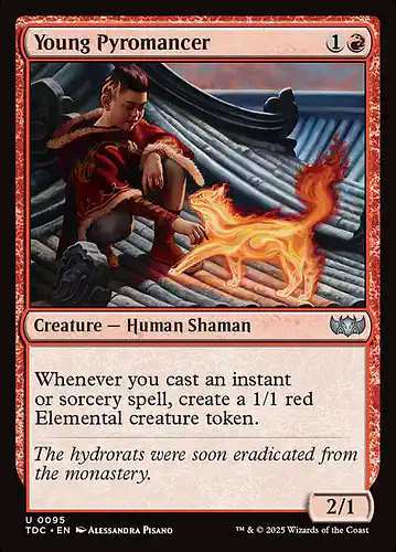 Young Pyromancer - tdc Spoiler