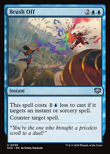 Brush Off - sos Spoiler