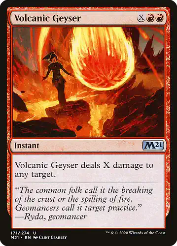 Volcanic Geyser - m21 Spoiler