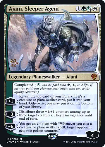 Ajani, Sleeper Agent - dmu Spoiler