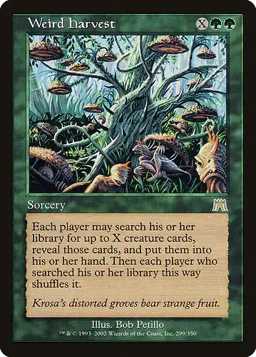 Weird Harvest - ons Spoiler