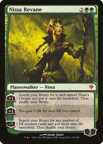Nissa Revane - zen Spoiler