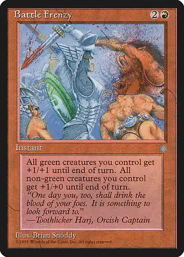 Battle Frenzy - ice Spoiler