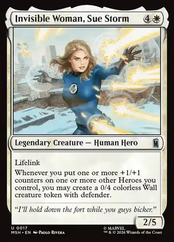 Invisible Woman, Sue Storm - msh Spoiler