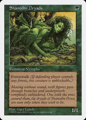 Shanodin Dryads - 5ed Spoiler