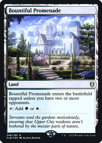 Bountiful Promenade - clb Spoiler