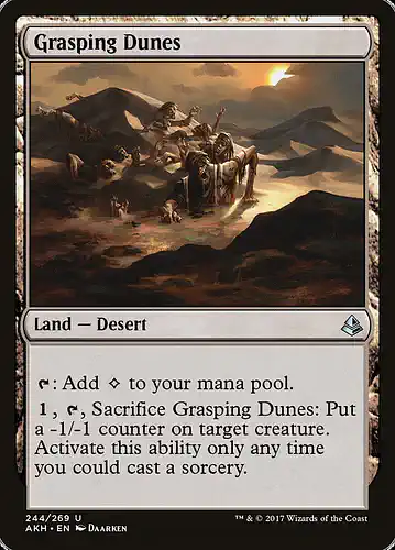 Grasping Dunes - akh Spoiler