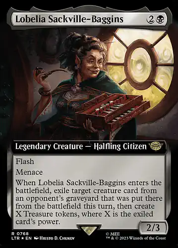 Lobelia Sackville-Baggins - ltr Spoiler