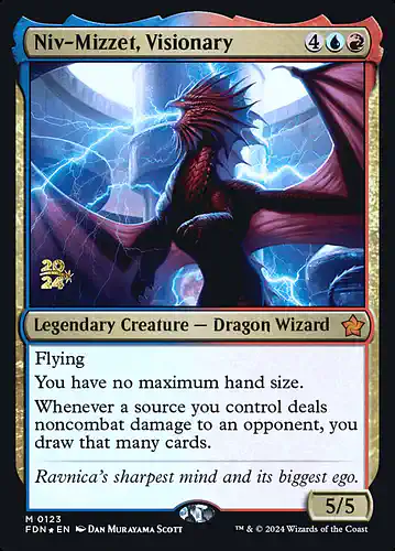 Niv-Mizzet, Visionary - fdn Spoiler