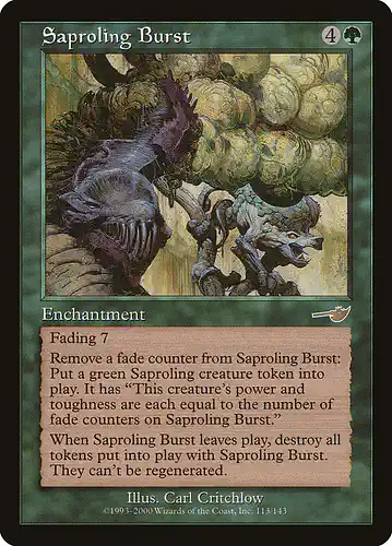 Saproling Burst - nem Spoiler