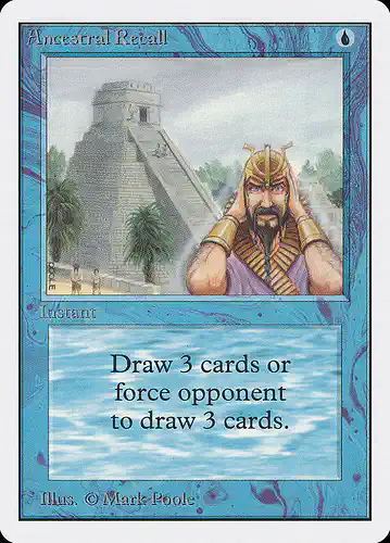 Ancestral Recall - 2ed Spoiler