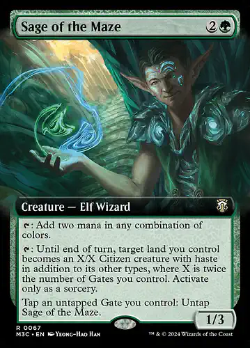 Sage of the Maze - m3c Spoiler