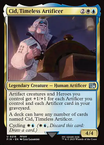 Cid, Timeless Artificer - fin Spoiler