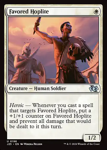 Favored Hoplite - j25 Spoiler