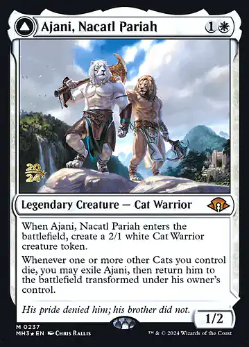 Ajani, Nacatl Pariah - mh3 Spoiler