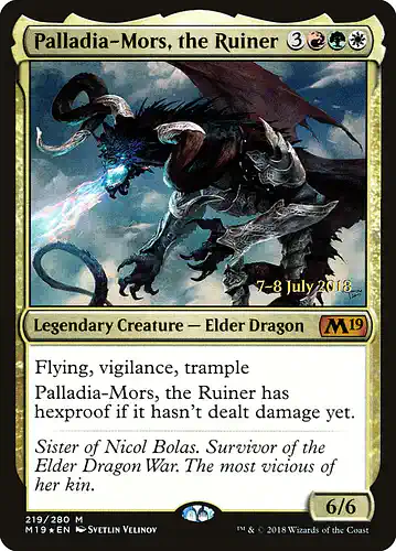 Palladia-Mors, the Ruiner - m19 Spoiler
