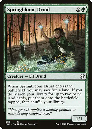Springbloom Druid - znc Spoiler