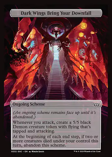 Dark Wings Bring Your Downfall - dsc Spoiler