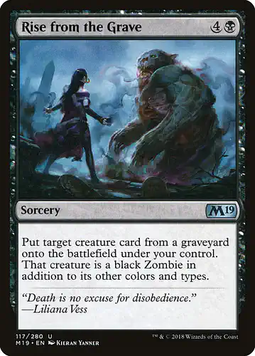 Rise from the Grave - m19 Spoiler