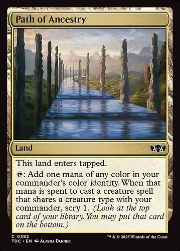 Path of Ancestry - tdc Spoiler