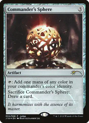 Commander's Sphere - j18 Spoiler