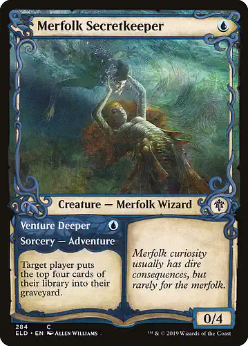 Merfolk Secretkeeper - eld Spoiler