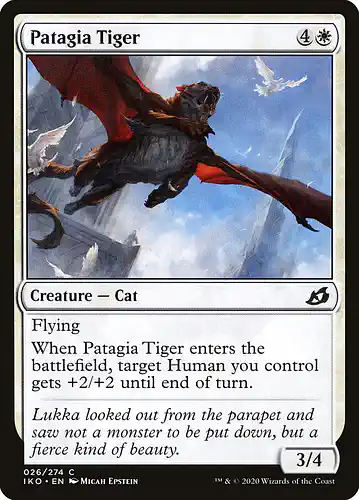 Patagia Tiger - iko Spoiler