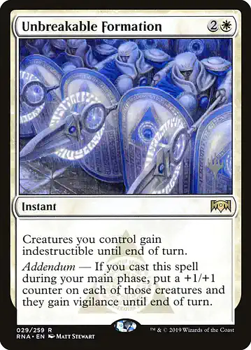 Unbreakable Formation - rna Spoiler