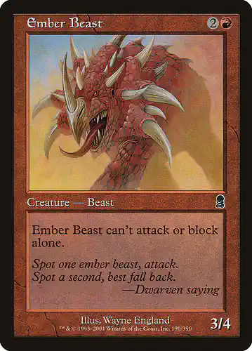 Ember Beast - ody Spoiler