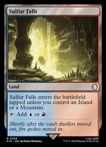 Sulfur Falls - pip Spoiler