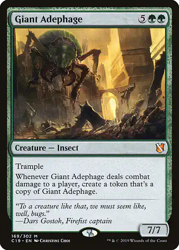 Giant Adephage - c19 Spoiler