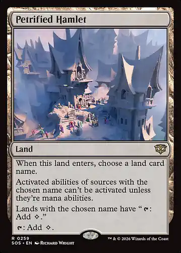 Petrified Hamlet - sos Spoiler