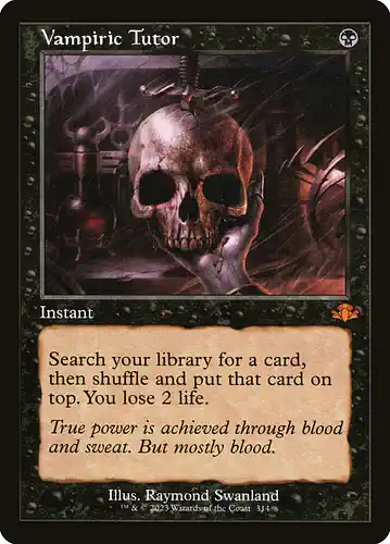 Vampiric Tutor - dmr Spoiler
