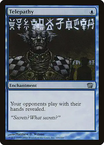 Telepathy - 8ed Spoiler