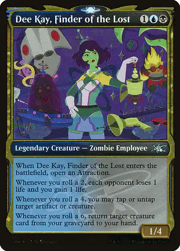 Dee Kay, Finder of the Lost - unf Spoiler