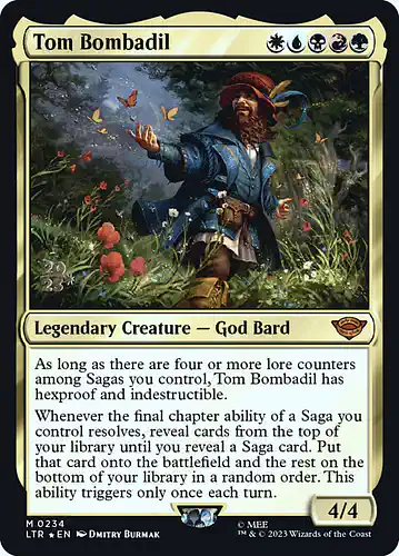 Tom Bombadil - ltr Spoiler