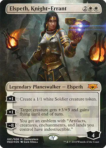 Elspeth, Knight-Errant - med Spoiler