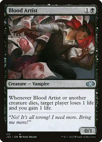 Blood Artist - j22 Spoiler