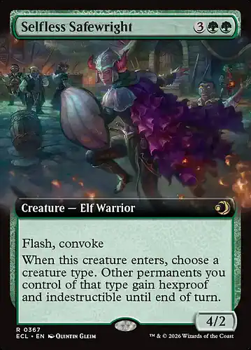 Selfless Safewright - ecl Spoiler