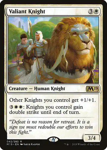 Valiant Knight - m19 Spoiler