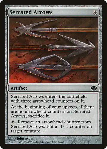 Serrated Arrows - ddd Spoiler