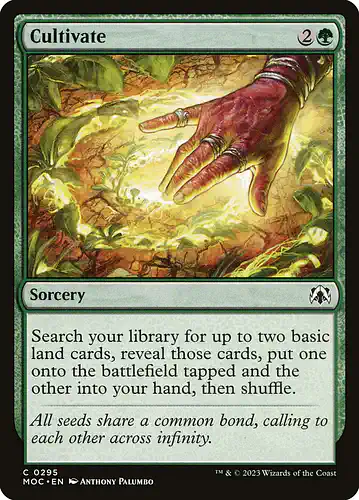 Cultivate - moc Spoiler