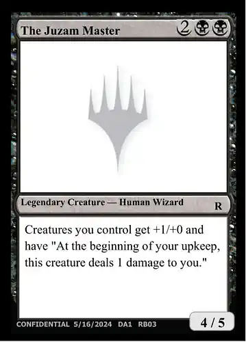 The Juzam Master - unk Spoiler