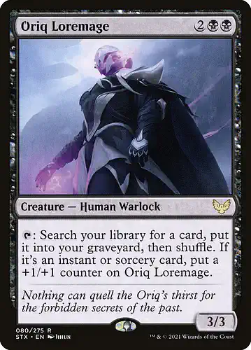 Oriq Loremage - stx Spoiler