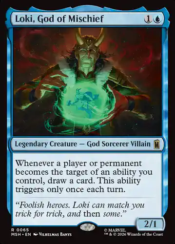 Loki, God of Mischief - msh Spoiler