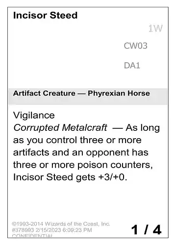 Incisor Steed - unk Spoiler