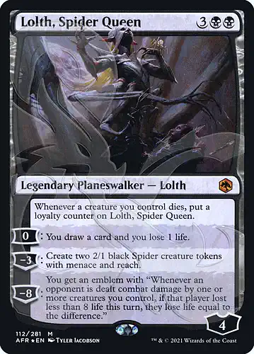 Lolth, Spider Queen - afr Spoiler