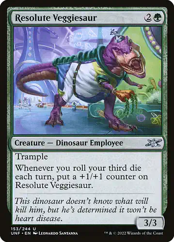 Resolute Veggiesaur - unf Spoiler