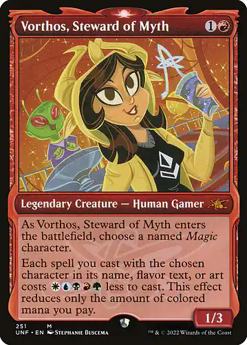 Vorthos, Steward of Myth - unf Spoiler