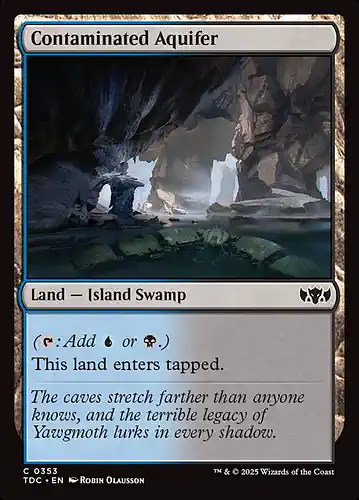 Contaminated Aquifer - tdc Spoiler